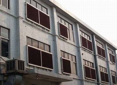 電子廠降溫濕簾 (圖1)